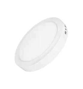 Mini panneau rond LED - 6W - 6000K - 120mm - Blanc du Jour