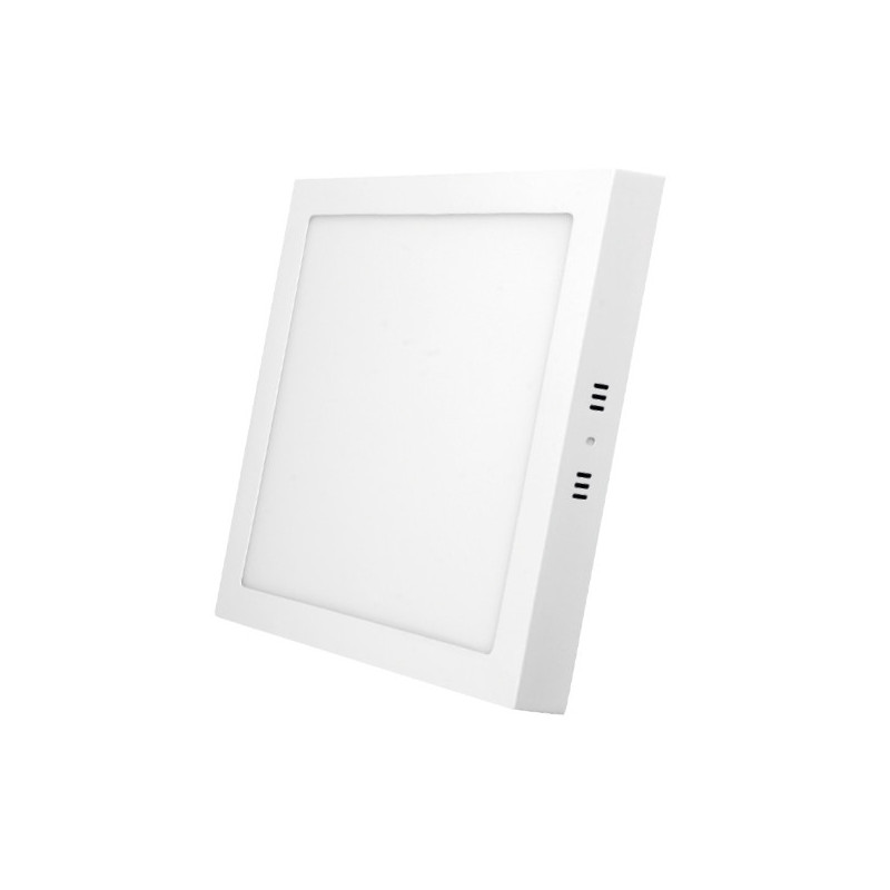 Mini panneau carré LED - 18W - 1350lm - Blanc Chaud 2700K - 210x210x28mm