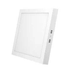 Mini panneau carré de surface LED - 12W - 6000K - 160x160x28mm - Blanc du Jour