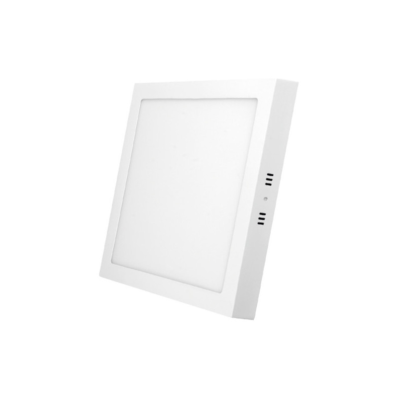 Mini panneau carré de surface LED - 12W - 6000K - 160x160x28mm - Blanc du Jour