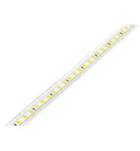 Ruban LED 5730 220V - 500lm/m - IP65 - Blanc Chaud 2800K - 50m