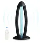 Ultraviolet Lampe de stérilisation - 38W - Noir - 210x110x460mm - 50-60Hz