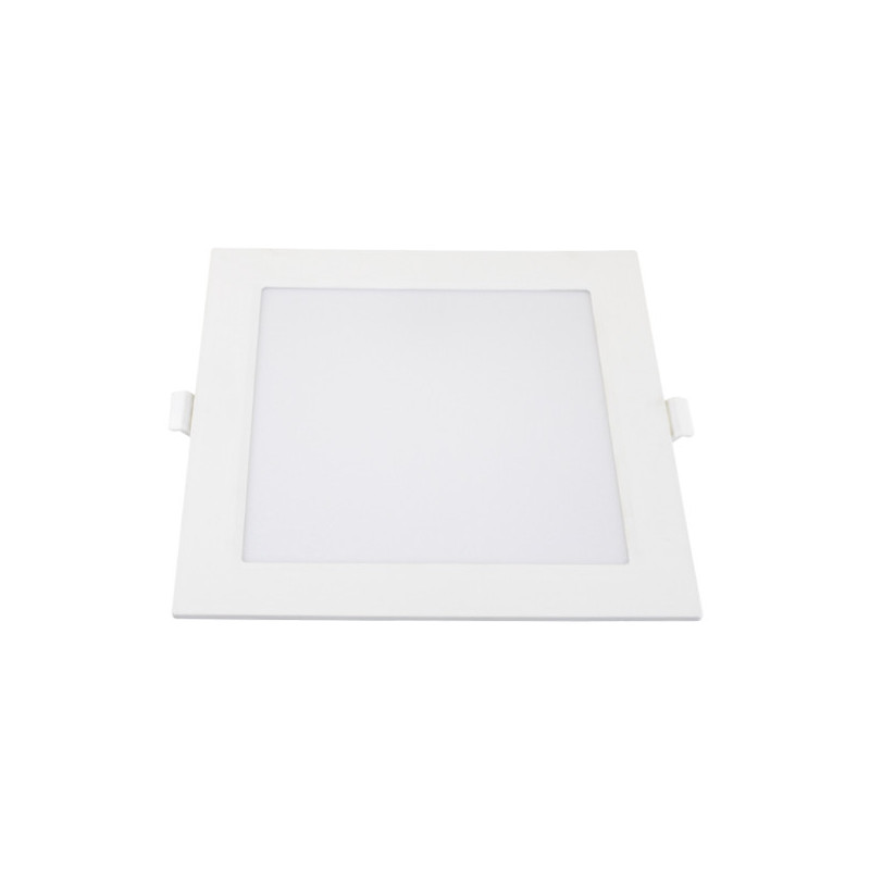 Mini panneau LED carré mince - 24W - 2700K - 300x300 mm - Blanc