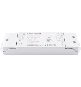 LED Controller - Blanc - 24V - 25,5A - IP20 - Aluminium - 50-60Hz - -30°C / +50°C