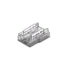 Bande de connecteur à 2 broches pour fil pour COB/SMD de 8 mm - Transparent - Plastique - CE & ROHS