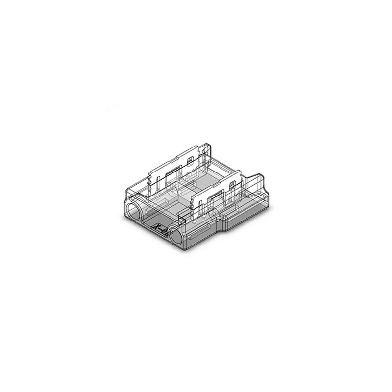 Bande de connecteur à 2 broches pour fil pour COB/SMD de 10 mm - Transparent - Plastique - CE & ROHS