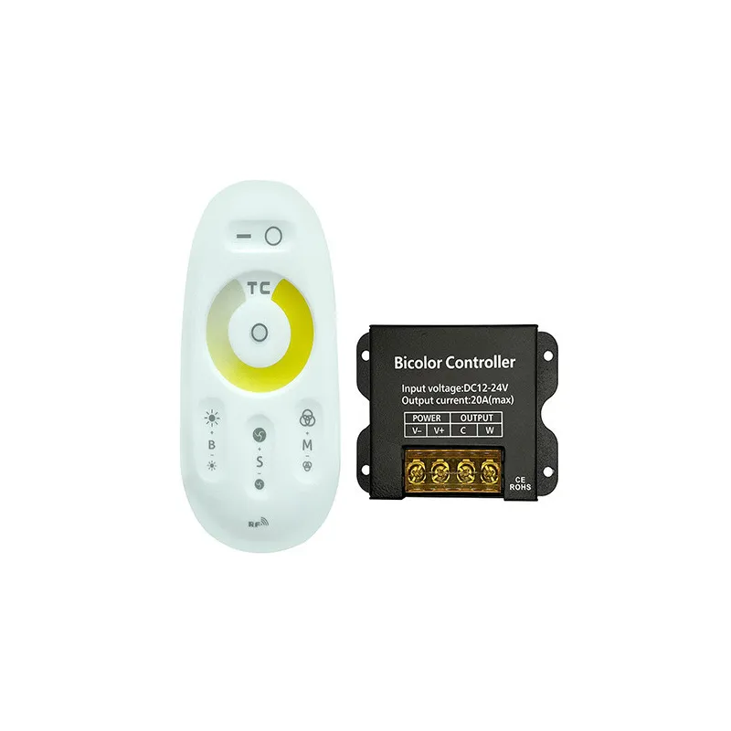 Télécommande RF CCT - Contrôle de température de couleur sans fil IP20