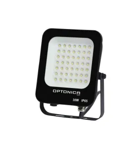 Lot de 5 Projecteurs LED 30W Noir Étanche IP65 2700lm 160W Blanc Chaud 2700K