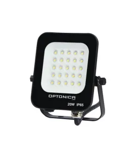 Lot de 5 Projecteurs LED 20W Noir Étanche IP65 1800lm 115W Blanc Naturel 4500K