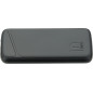 POWER BANK 10000mAh 3.7V NOIR MICRO/TYPE-C MAX-SORTIE:DC22.5W - Batterie Portable Puissante Noire 10000mAh - 140x69x15.5mm