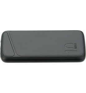 POWER BANK 10000mAh 3.7V NOIR MICRO/TYPE-C MAX-SORTIE:DC22.5W - Batterie Portable Puissante Noire 10000mAh - 140x69x15.5mm