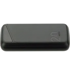 POWER BANK 20000mAh 3.7V NOIR MICRO/TYPE-C MAX-SORTIE:DC22.5W - Batterie externe haute capacité 20000mAh