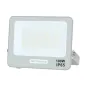 Projecteur LED SMD 100W 9000lm Corps Blanc IP65 Blanc du Jour 242x212x33.5mm - 15cm Câble