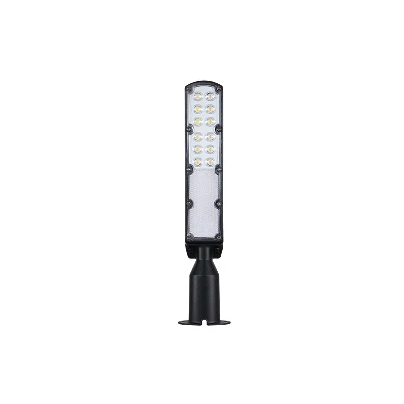 Lampadaire LED SANAN-Chip 75x130° 30W 3000lm Blanc du Jour - 424.5x76x108mm - IP65 Alu+Verre