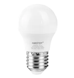 Ampoule LED connectée FUT111 4W contrôlable par RF 2.4GHz. Blanc réglable 2700K-6500K, intensité variable, 360lm, culots E27. La