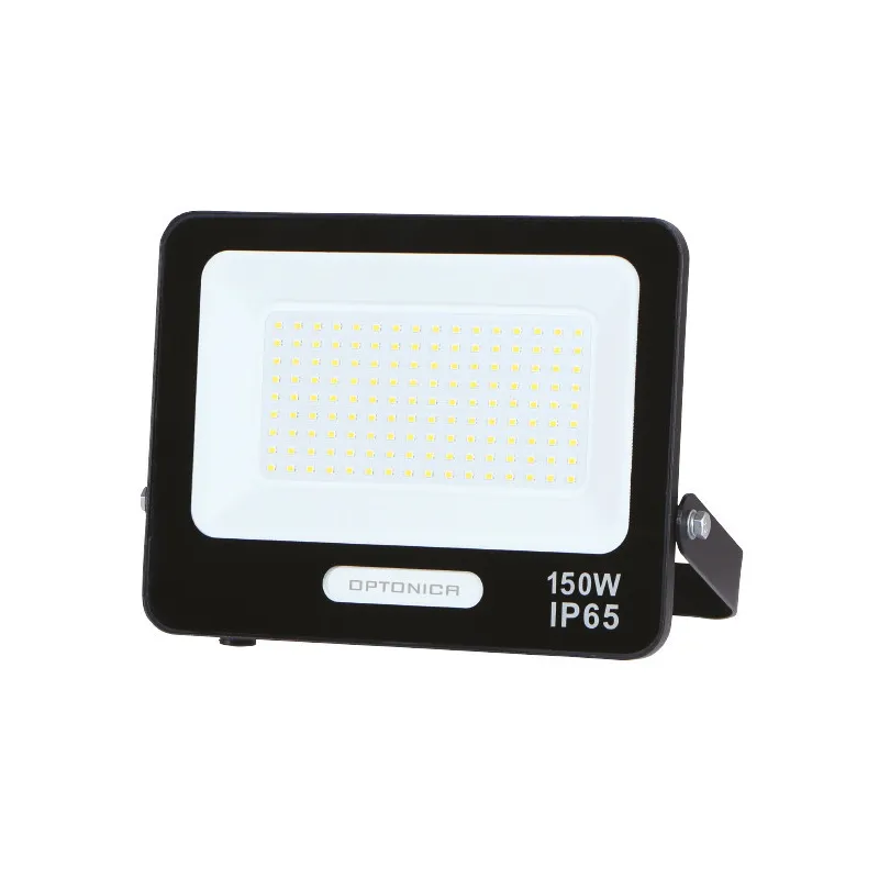 Projecteur LED SMD 150W 13500lm 6000K IP65 Blanc du Jour - 279.5x230x35.5mm Noir Câble 15cm