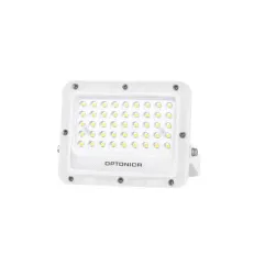 Projecteur LED SMD Corps Blanc IP65 - 3000lm - 30W - 6000K Blanc du Jour - 169x140x29mm