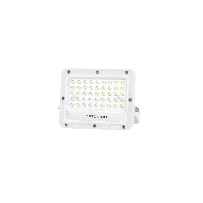 Projecteur LED SMD Corps Blanc IP65 - 3000lm - 30W - 6000K Blanc du Jour - 169x140x29mm