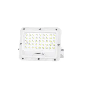 Projecteur LED SMD Corps Blanc IP65 - 3000lm - 30W - 6000K Blanc du Jour - 169x140x29mm