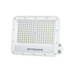 Projecteur LED SMD Corps Blanc IP65 - 100W - 10000lm - Blanc du Jour 6000K - 260 x 225 x 34mm