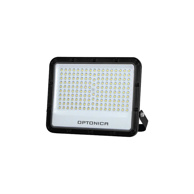 Projecteur LED SMD Corps Noir IP65 - Puissance 100W - 10000lm - 6000K Blanc du Jour - 225x260x34mm