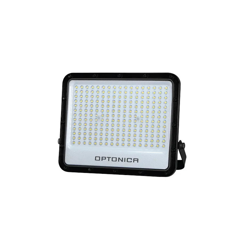 Projecteur LED SMD Corps Noir IP65 - 150W - 15000lm - 4000K Blanc Naturel - 300x256x38mm