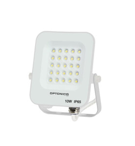 Lot de 10 Projecteurs LED 10W Blanc Étanche IP65 900lm 66W Blanc Chaud 2700K