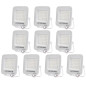 Lot de 10 Projecteurs LED 30W Blanc Étanche IP65 2700lm 160W Blanc du Jour 6000K