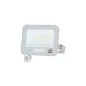 Projecteur LED SMD IP65 Corps Blanc avec Capteur - 20W - 1800lm - Blanc du Jour - 123.5x149x27.5mm