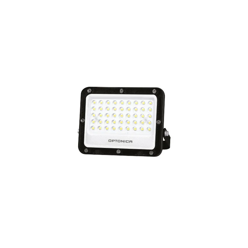 Projecteur LED SMD Corps Noir IP65 - 30W - 3000lm - Blanc du Jour - 169x140x29mm