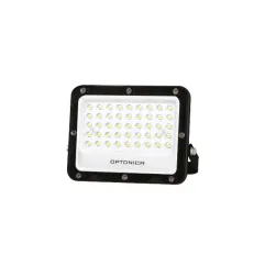 Projecteur LED SMD 30W 3000lm IP65 Blanc Naturel 4000K 169x140x29mm - Noir