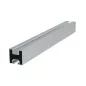 Rail Aluminium Argent R13 2400mm - Profilé Aluminium Anodisé Argent Longueur 2400mm