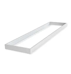 Cadre pour panneau LED 1200x300mm - Blanc - Aluminium - IP20