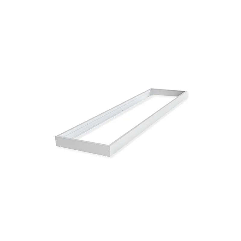 Cadre pour panneau LED 1200x300mm - Blanc - Aluminium - IP20