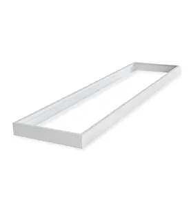 Cadre pour panneau LED 1200x300mm - Blanc - Aluminium - IP20