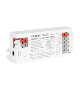 Contrôleur LED 2 en 1 (WiFi+2.4G) DC12~24V 12A/canal - CCT E2-WR