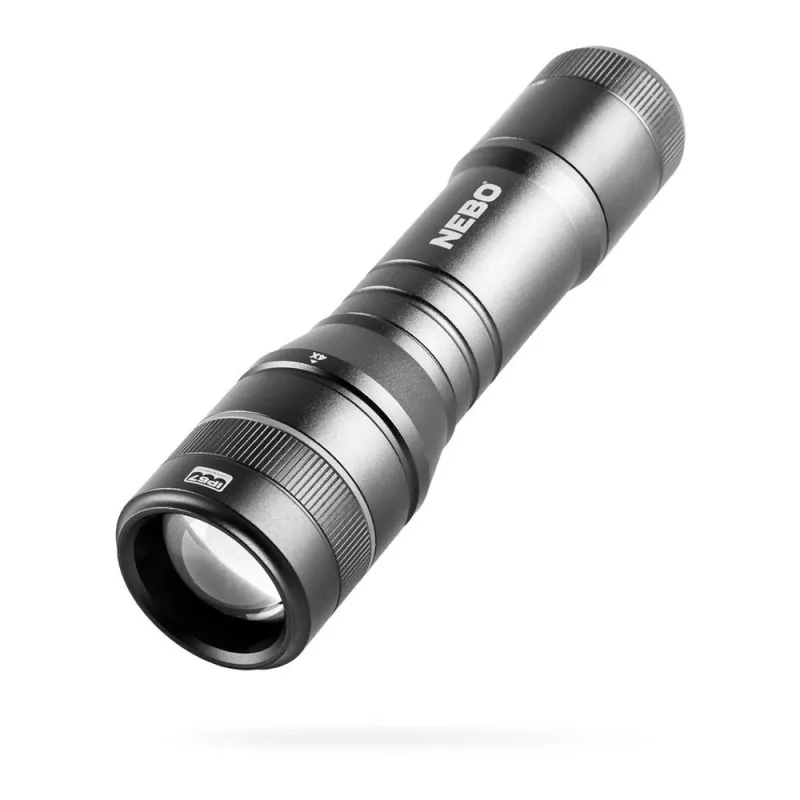 Lampe de Poche Tactique Newton™ 500 - Aluminium Noir - 500 Lumens - 3,18 x 3,18 x 13,34 cm