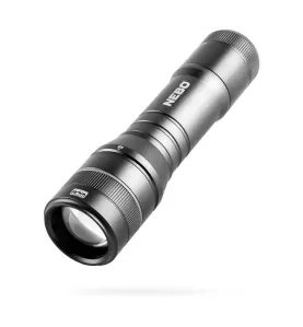 Lampe de Poche Tactique Newton™ 500 - Aluminium Noir - 500 Lumens - 3,18 x 3,18 x 13,34 cm