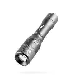 Lampe de Poche Rechargeable DaVinci™ 1000 Nebo - 1000 Lumens - Autonomie 20h - Aluminium Noir - 3,81x3x18x16,66 cm