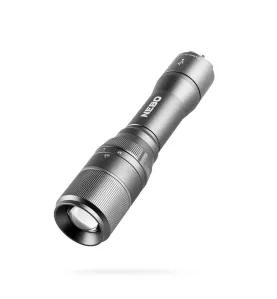 Lampe de Poche Rechargeable DaVinci™ 1000 Nebo - 1000 Lumens - Autonomie 20h - Aluminium Noir - 3,81x3x18x16,66 cm