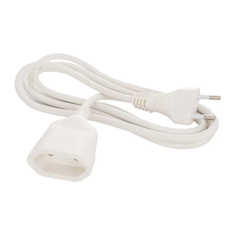 Rallonge de Tuyau 2x1mm² 5m - 2300W - Blanc - Solera 8675/1