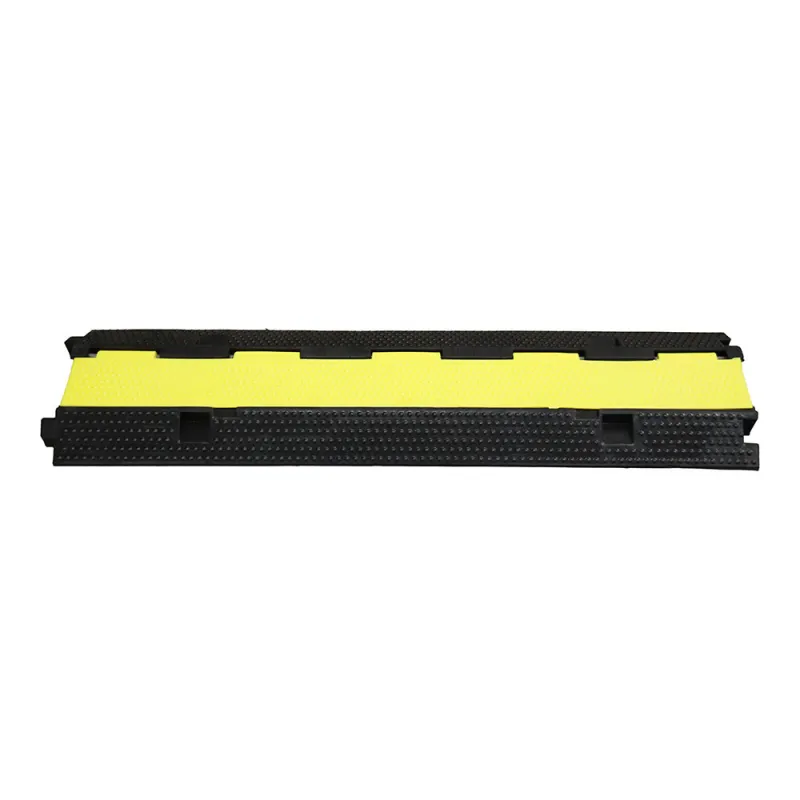 Protecteur de Câble 1000x250x50 mm Normaluz - Protection en Caoutchouc avec Rails - Conforme à la Norme 61537/2007 - Poids 6 kg