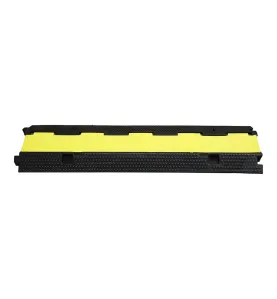 Protecteur de Câble 1000x250x50 mm Normaluz - Protection en Caoutchouc avec Rails - Conforme à la Norme 61537/2007 - Poids 6 kg