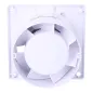 Extracteur D'air Avec Couvercle Blanc 11W 120x120mm AC 220-240V - Couleur Blanc EDM