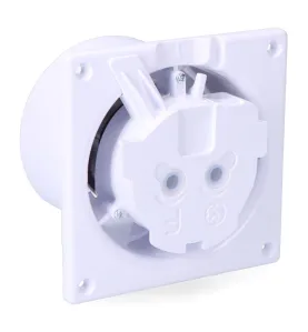 Extracteur D'air Avec Couvercle Blanc 11W 120x120mm AC 220-240V - Couleur Blanc EDM