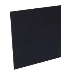 Couvercle pour extracteur 08413 couleur noir Ø10cm EDM - Plastique - 120 x 120 mm