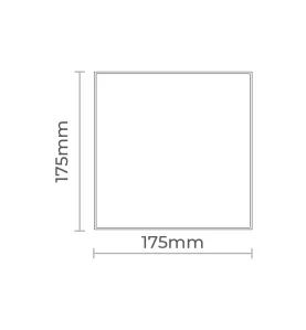 Couvercle pour extracteur 08413 couleur noir Ø10cm EDM - Plastique - 120 x 120 mm