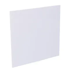 Couvercle pour extracteur 08413 couleur blanc Ø10cm EDM - Plastique - Dimension 120 x 120 mm