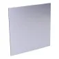 Couvercle pour extracteur 08413 - Aluminium brossé - Dimension 120 x 120 mm