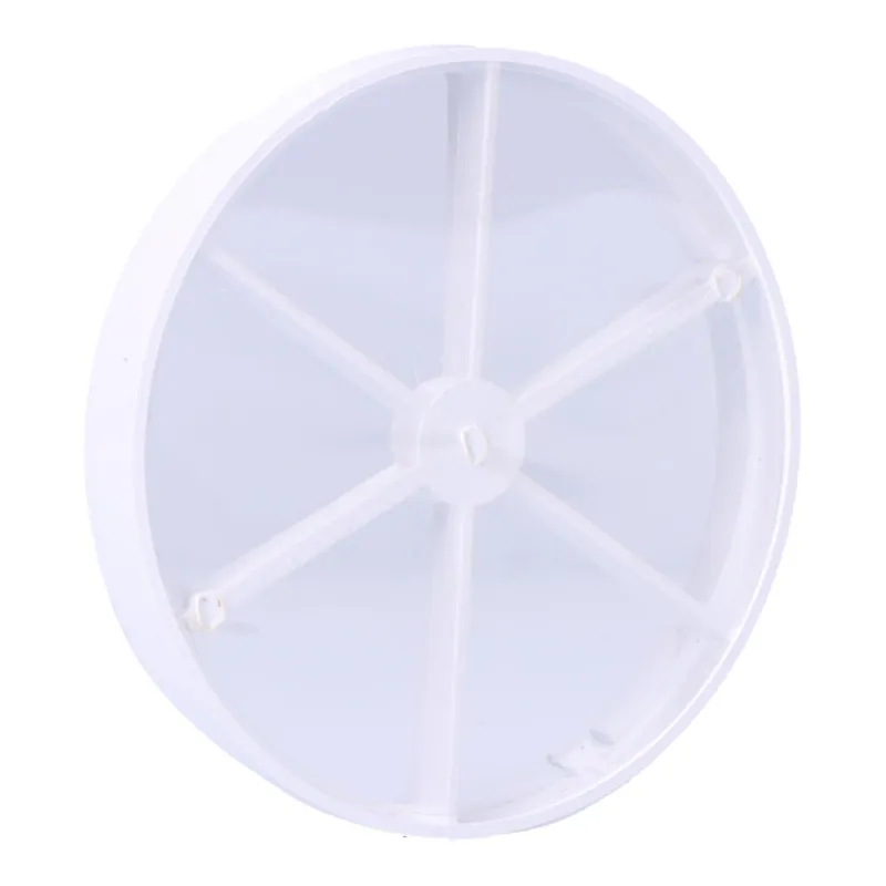 CLAPET ANTI-RETOUR EXTRACTEUR 08413 Ø10cm EDM - Blanc - Plastique